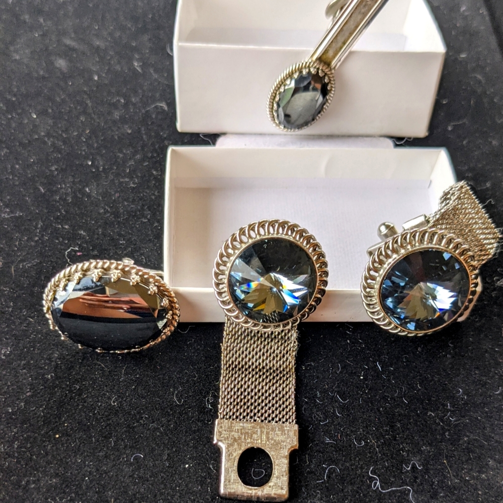 Vintage Cufflinks and Tie Pins